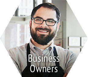 Business owner - A person smiling
